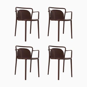 Classe Chocolate Chairs by Mowee, Set of 4
