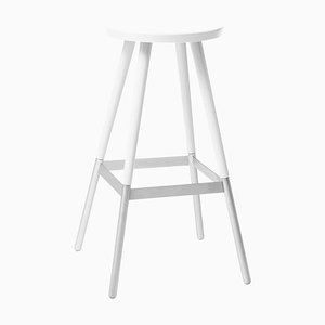 Grand Tabouret Tupp Blanc par Storängen Design