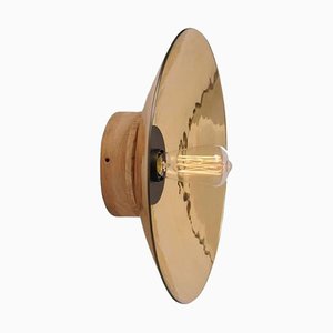 Goldene Zénith Wandlampe von Radar