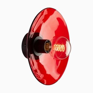 Lámpara de pared Zénith en rojo ácido de Radar