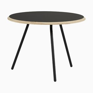 Black Fenix Laminate Soround Coffee Table 60 by Nur Design