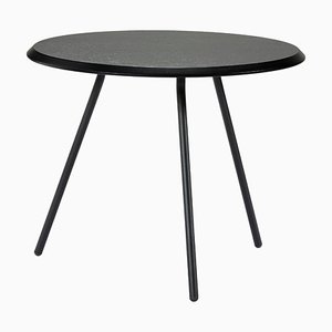 Tavolino da caffè Soround in frassino nero 60 di Nur Design
