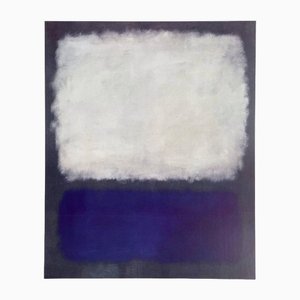 Mark Rothko, Póster de la exposición azul y gris, Litografía en offset, 1996