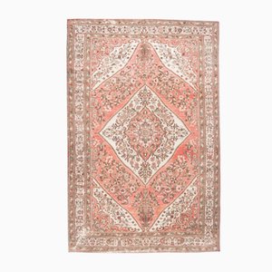 Tapis Tabriz Rouge Pêche du Moyen-Orient, 1960s