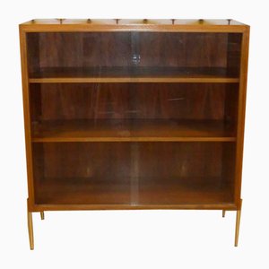 Chest of Drawers in Walnut and Glass, 1960s