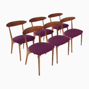 Vintage Chairs by Kurt Østervig for KP Møbler, 1960, Set of 6