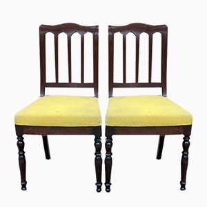 Set of French Chairs in Mahogany