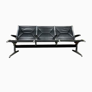 Tandem Sling Airport Bench by Charles & Ray Eames for Herman Miller, 1960s