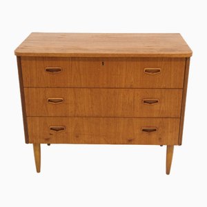 Skandinavische Kommode aus Teak, 1960