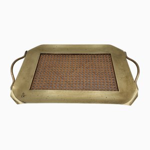 Vintage Brass Tray, 1960s