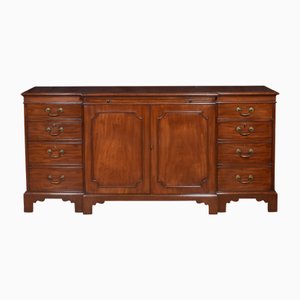 Breakfront Sideboard aus Mahagoni, 1890er