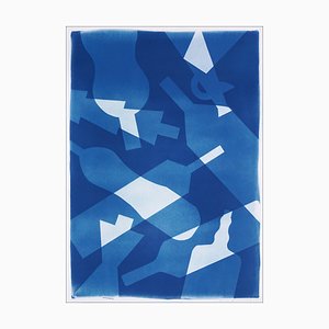 Gio Bellagio, Still Life in Blue Tones, 2023, Cyanotype