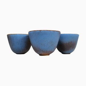 Mid-Century Modern Bowls attributed to Gunnar Nylund for Rörstrand, Sweden, 1950s, Set of 3