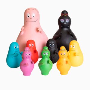 Famille Barbapapa, 1974, Set de 9