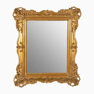 Goldener französischer Vintage Spiegel