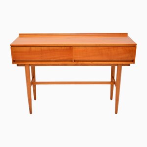 Tavolino vintage in legno satinato attribuito a Beresford & Hicks, anni '60