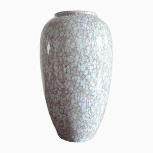 Vase aus Craquele Keramik von Bückeburg, 1930er