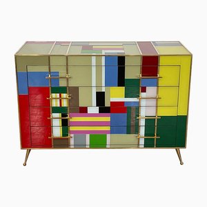 Four Drawers in Multicolor, 1980s