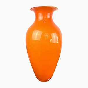 Jarrón Amphora de cristal de Murano de Carlo Nason