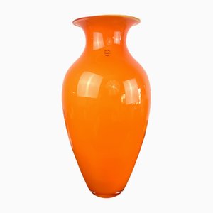 Murano Glas Amphora Vase von Carlo Nason