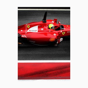 Laurent Campus, Formule 1 Ferrari - Felipe Massa, 2011, Impression pigmentaire d'archives