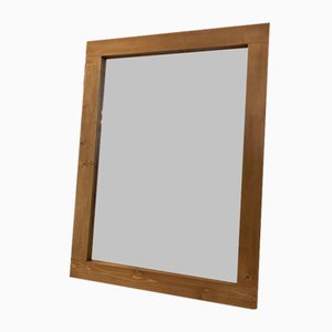 Espejo de pared de madera
