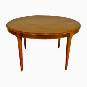 Tavolo Luigi XVI ovale allungabile, anni '50
