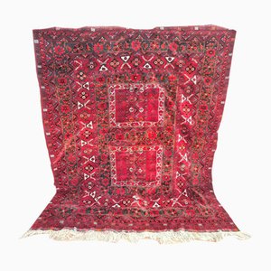 Large Afghan Hatchlou Nomadic Rug or Tapestry, 1980s
