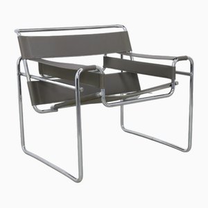 Sedia B3 Wassily attribuita a Marcel Breuer, anni '90