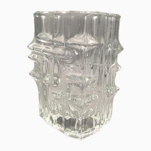Glass Vase attributed to Vladislav Urban for Sklo Union Glassworks, 1960s