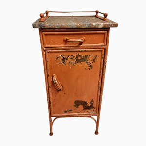 Bedside Table in Iron, 1890s