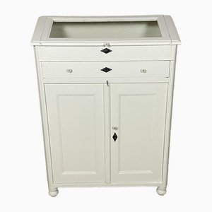 Vintage Painted Spruce Cabinet