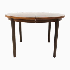 Scandinavian Walnut Dining Table, 1960s