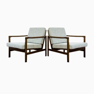 Set of B-7522 Armchairs by Zenon Bączyk, 1960s