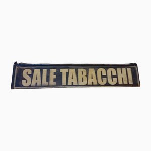 Metallic Teaching Tabacchi Salt Sign