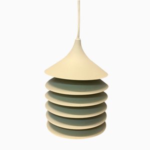 Lámpara colgante blanca de Bent Boysen para Ikea, Suecia, años 80