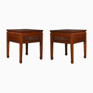 Chinese Side Tables, 1890s, Set of 2