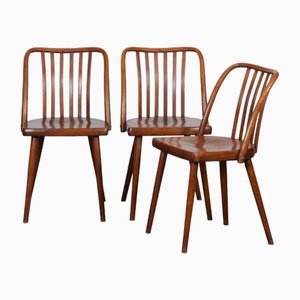 Vintage Stühle von Antonin Suman für Ton, 1960er, 3er Set