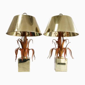 Lampes de Bureau Hollywood Regency de Banci Firenze, Italie, Set de 2