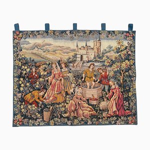 Tapisserie Jacquard Aubusson Vintage de Bobyrugs, France, 1980s