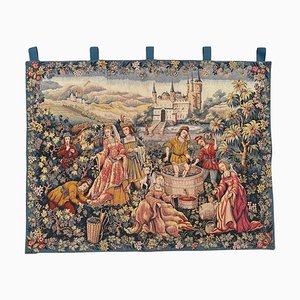 Vintage French Jacquard Tapestry Aubusson from Bobyrugs, 1980s