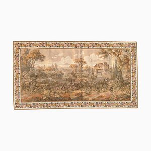 Arazzo Aubusson vintage in jacquard di Bobyrugs, Francia, anni '80