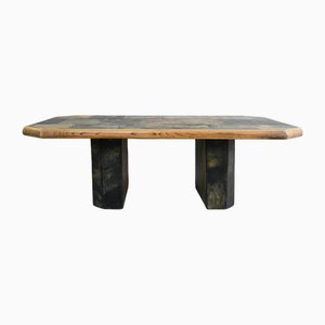 Table Basse en Ardoise dans le style de Paul Kingma