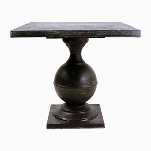 Mesa de comedor o centro de pedestal, finales del siglo XX