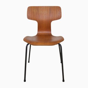 Sedia nr. 3103 Hammer di Arne Jacobsen per Fritz Hansen, anni '70