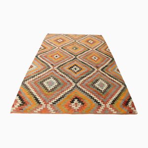 Tapis Kilim Vintage en Laine