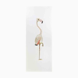 Alberto Mastroianni, Flamingo, Lithographie, 1970er