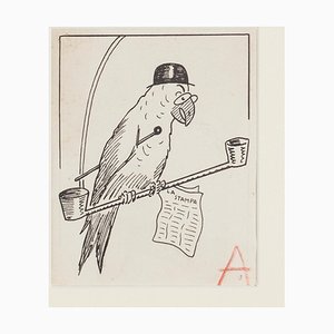 Bruno Angoletta, Parrot, China Ink, de principios del siglo XX