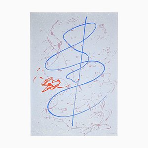 Giulio Turcato, Composición abstracta, Litografía, años 70