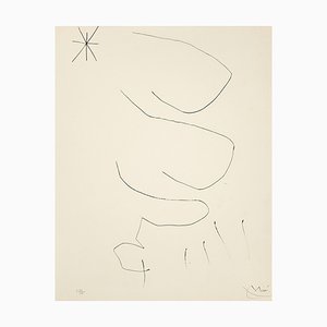 Joan Miró, Journal d'un Graveur, Acquaforte, 1975